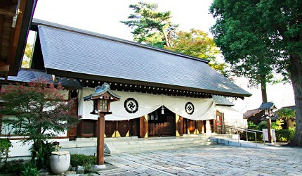 松陰神社的社殿