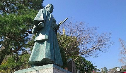 新選組主要人物土方歲三像