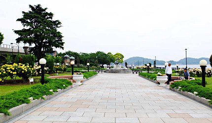 「Verny公園」是法式庭園,春天和秋天可欣賞玫瑰
