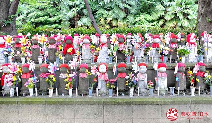 「增上寺」境內的「千體子育招福地藏」