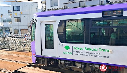 東京都營路面電車都電荒川線列車