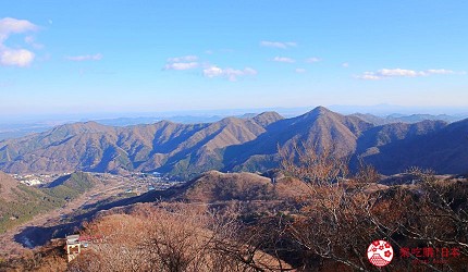 栃木奧日光明智平纜車上展望台