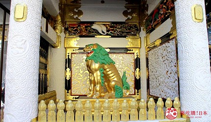 日光東照宮的陽明門魔除之逆柱