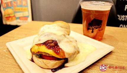 橫濱景點橫濱體驗型遊樂空間asobuild美食餐廳DAIGOMIBURGER爆漿起司瀑布漢堡
