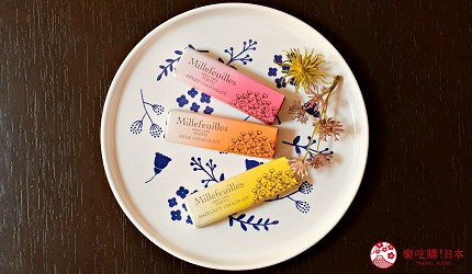 2022日本手信東京必買送禮用的手信中推介的Berne millefeuille朱古力千層派的3款口味