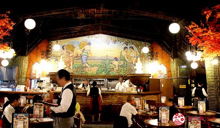 東京晚上夜間景點推薦銀座居酒屋銀座LION啤酒屋店內