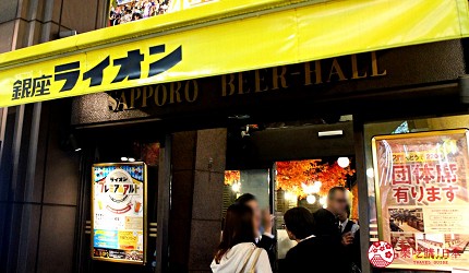 東京晚上夜間景點推薦銀座居酒屋銀座LION啤酒屋店內