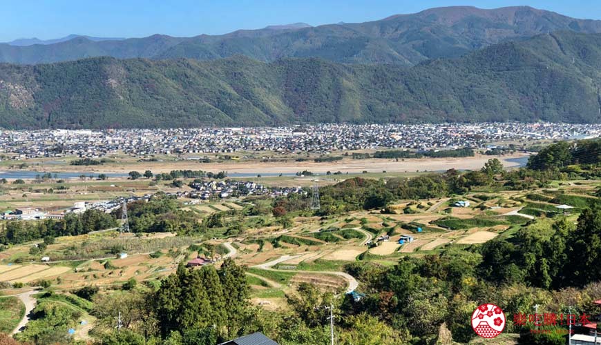 用萬歲PASS 2日乘車券可以去到的姨捨梯田景致